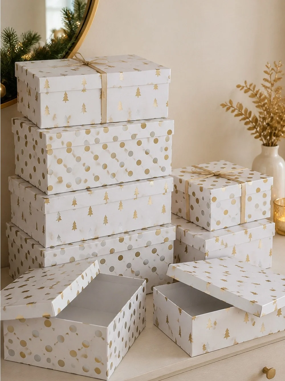 tha Stewart 8-Piece Christmas Gift Box Set